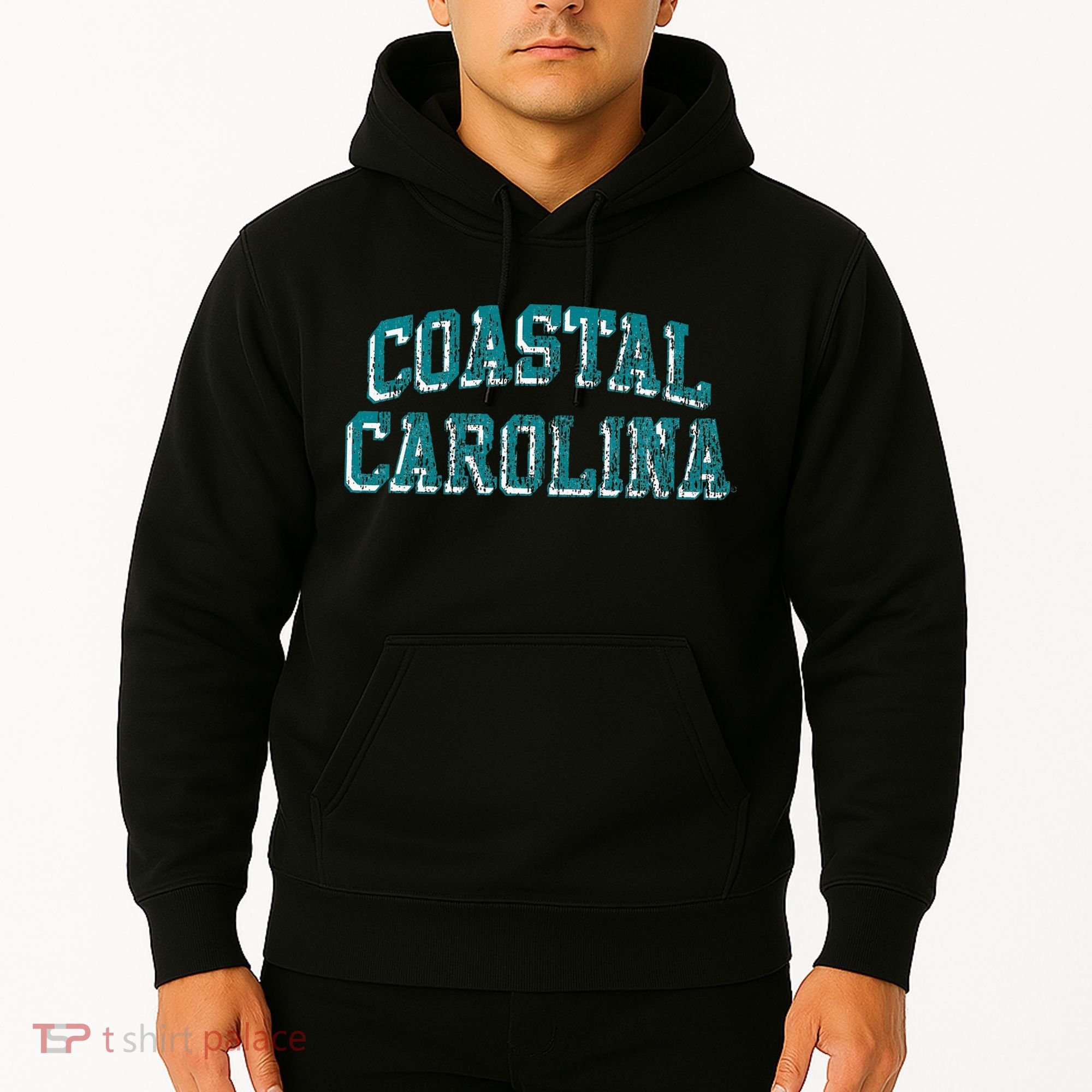 Coastal Carolina Chanticleers Retro Arch Logo Hoodie
