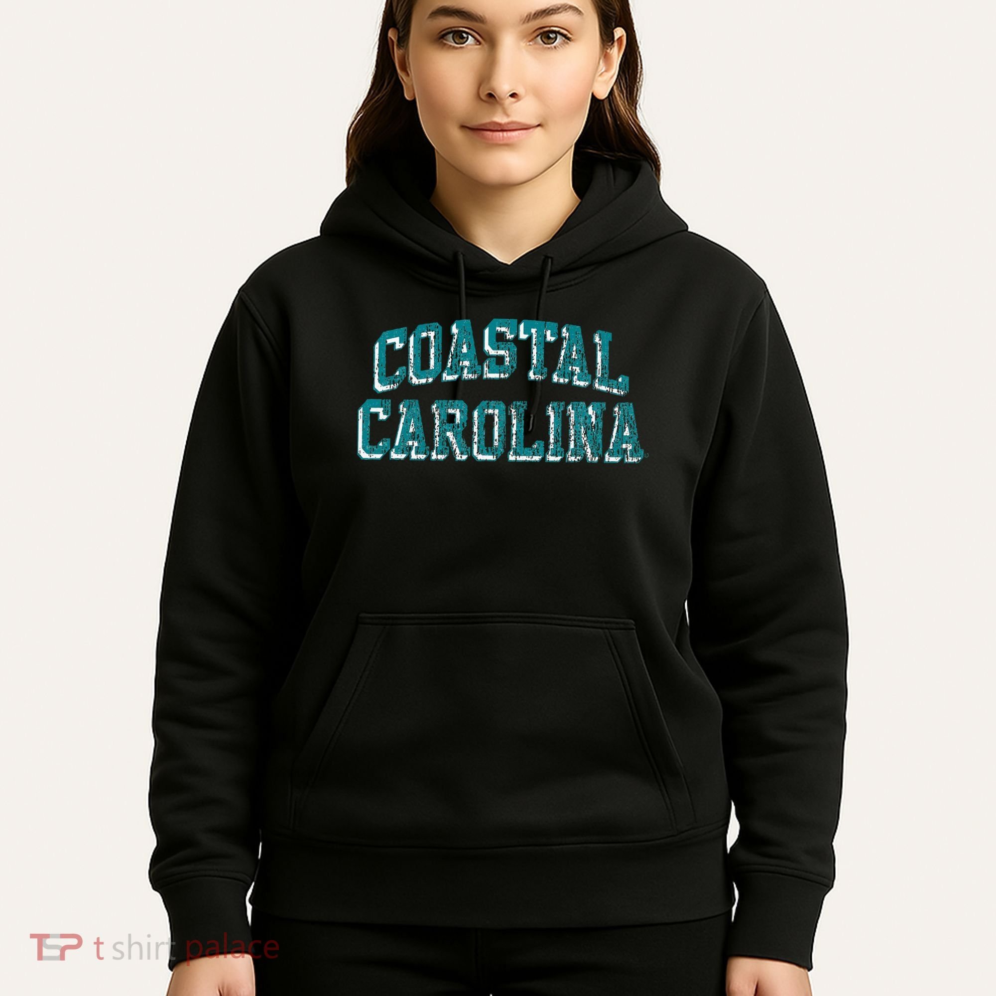 Coastal Carolina Chanticleers Retro Arch Logo Hoodie