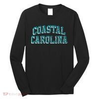 Coastal Carolina Chanticleers Retro Arch Logo Long Sleeve Shirt thumb 0