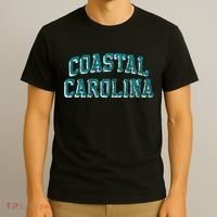Coastal Carolina Chanticleers Retro Arch Logo T-Shirt thumb 3
