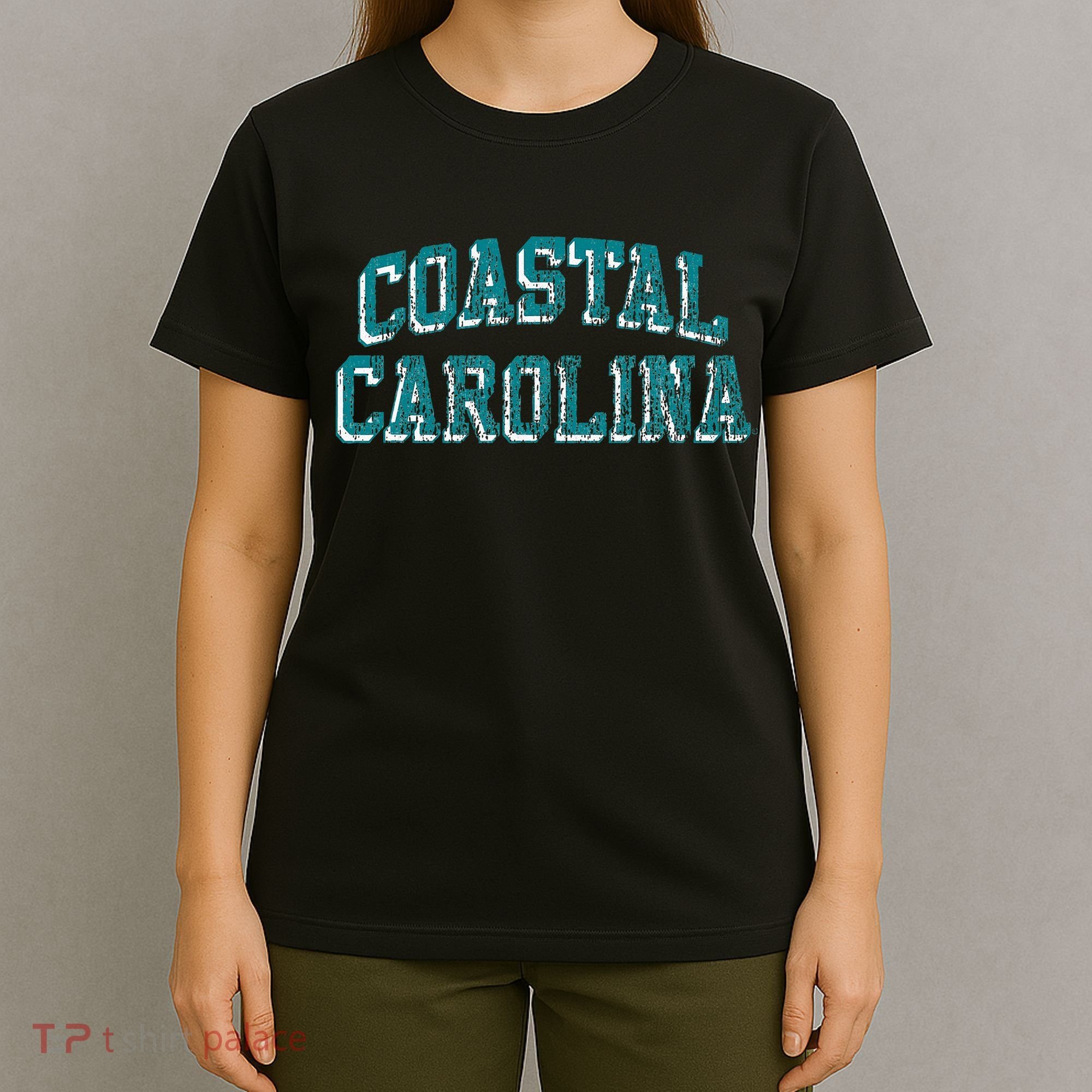Coastal Carolina Chanticleers Retro Arch Logo T-Shirt