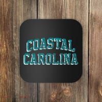 Coastal Carolina Chanticleers Retro Arch Logo Coaster thumb 0
