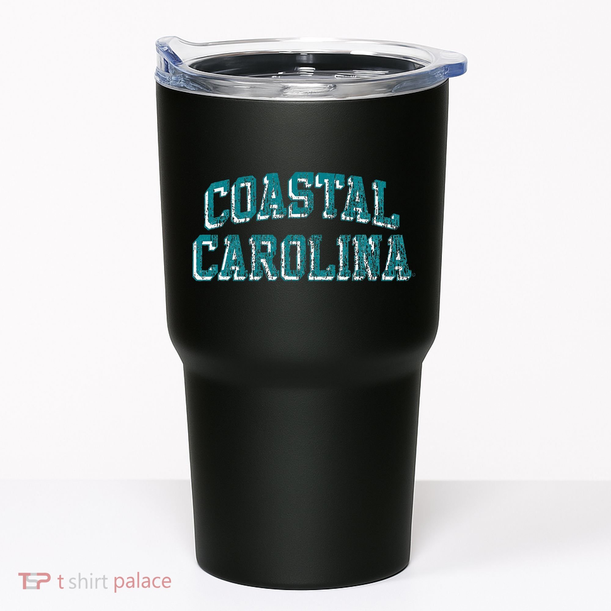 Coastal Carolina Chanticleers Retro Arch Logo Tumbler
