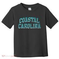Coastal Carolina Chanticleers Retro Arch Logo Toddler T-Shirt thumb 0