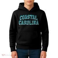 Coastal Carolina Chanticleers Retro Arch Logo Kids Hoodie thumb 4