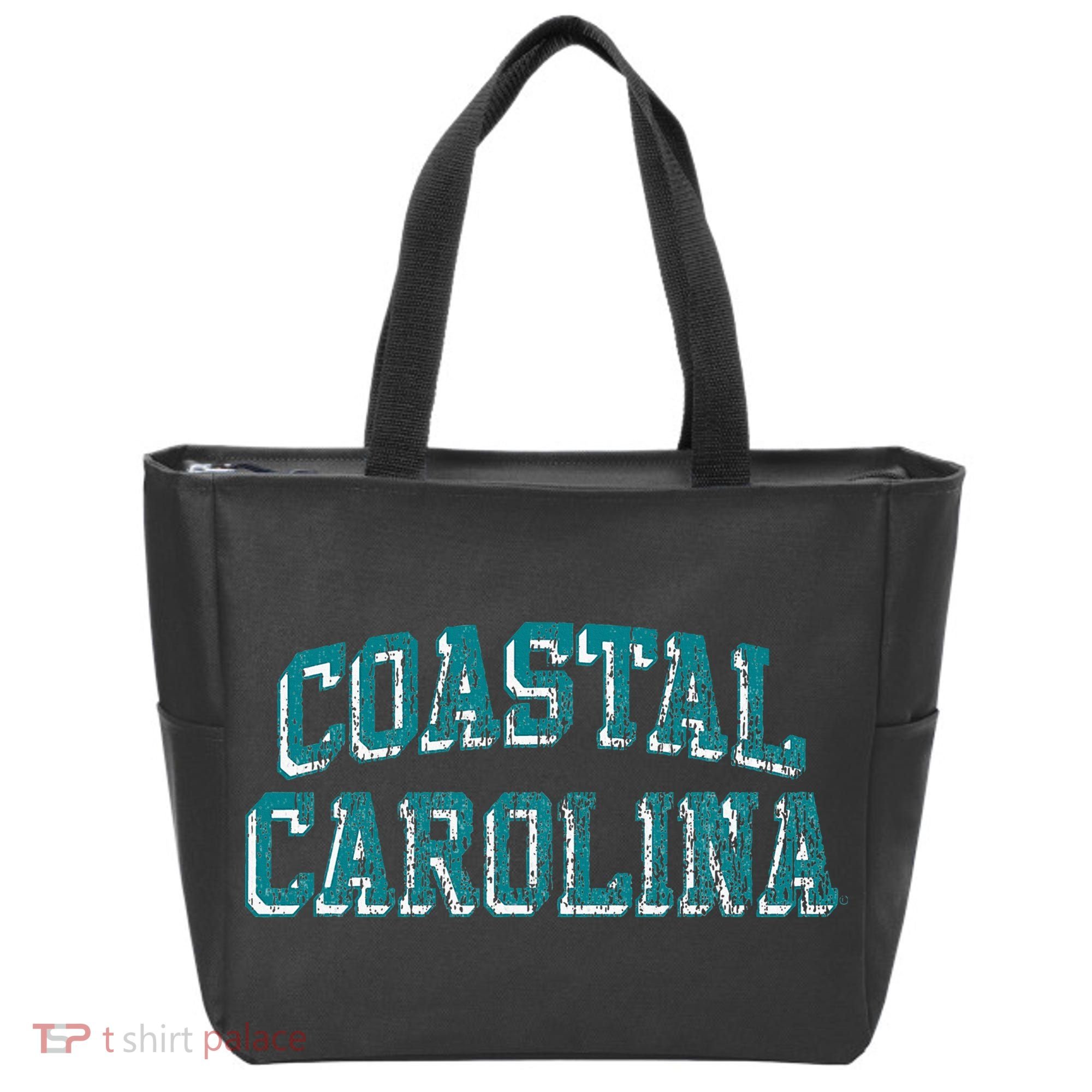 Coastal Carolina Chanticleers Retro Arch Logo Tote Bag