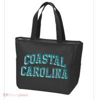 Coastal Carolina Chanticleers Retro Arch Logo Tote Bag thumb 3
