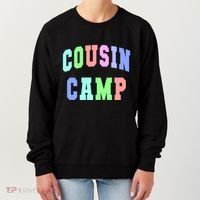 College Cousin Camp Aunt Team Family Vibes Best Ever Gift Women's Sweatshirt thumb 0