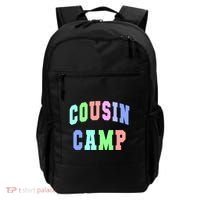 College Cousin Camp Aunt Team Family Vibes Best Ever Gift Backpack thumb 0