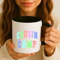 College Cousin Camp Aunt Team Family Vibes Best Ever Gift Coffee Mug thumb 3