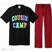 College Cousin Camp Aunt Team Family Vibes Best Ever Gift Pajama Set thumb 0