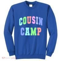 College Cousin Camp Aunt Team Family Vibes Best Ever Gift Sweatshirt thumb 0
