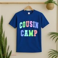College Cousin Camp Aunt Team Family Vibes Best Ever Gift T-Shirt thumb 2