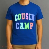 College Cousin Camp Aunt Team Family Vibes Best Ever Gift T-Shirt thumb 3