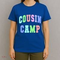 College Cousin Camp Aunt Team Family Vibes Best Ever Gift T-Shirt thumb 4