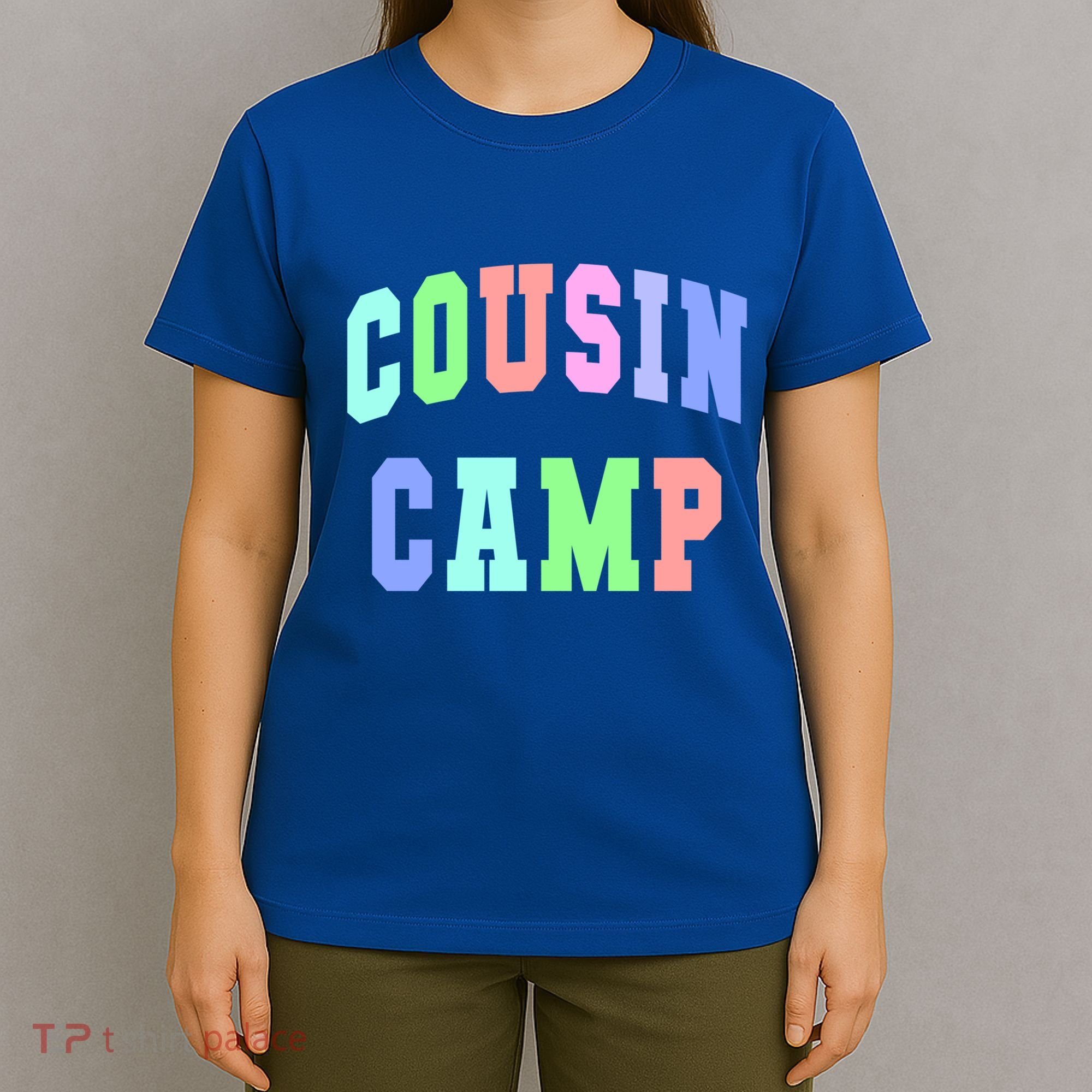 College Cousin Camp Aunt Team Family Vibes Best Ever Gift T-Shirt