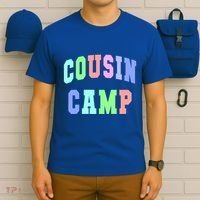 College Cousin Camp Aunt Team Family Vibes Best Ever Gift T-Shirt thumb 6