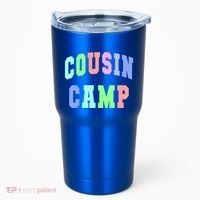 College Cousin Camp Aunt Team Family Vibes Best Ever Gift Tumbler thumb 0