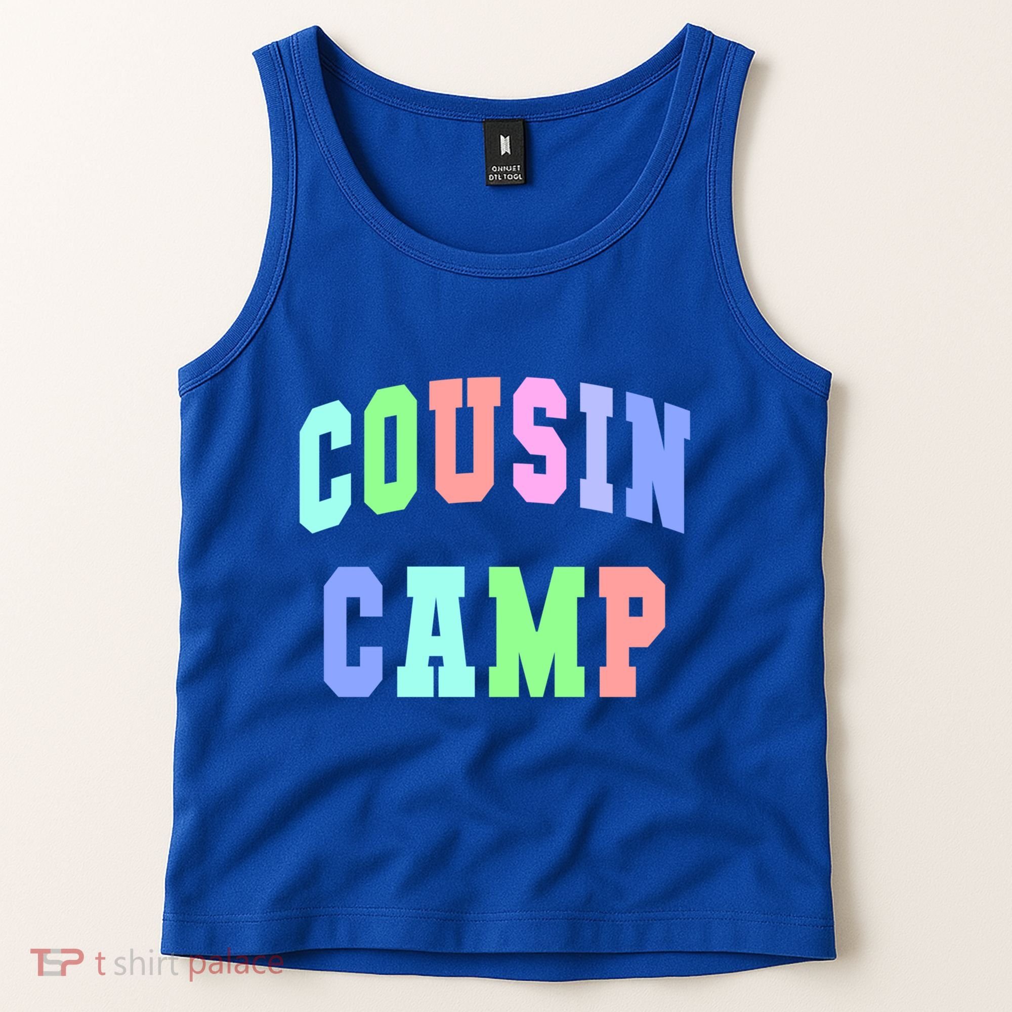 College Cousin Camp Aunt Team Family Vibes Best Ever Gift Tank Top