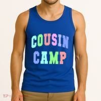 College Cousin Camp Aunt Team Family Vibes Best Ever Gift Tank Top thumb 3