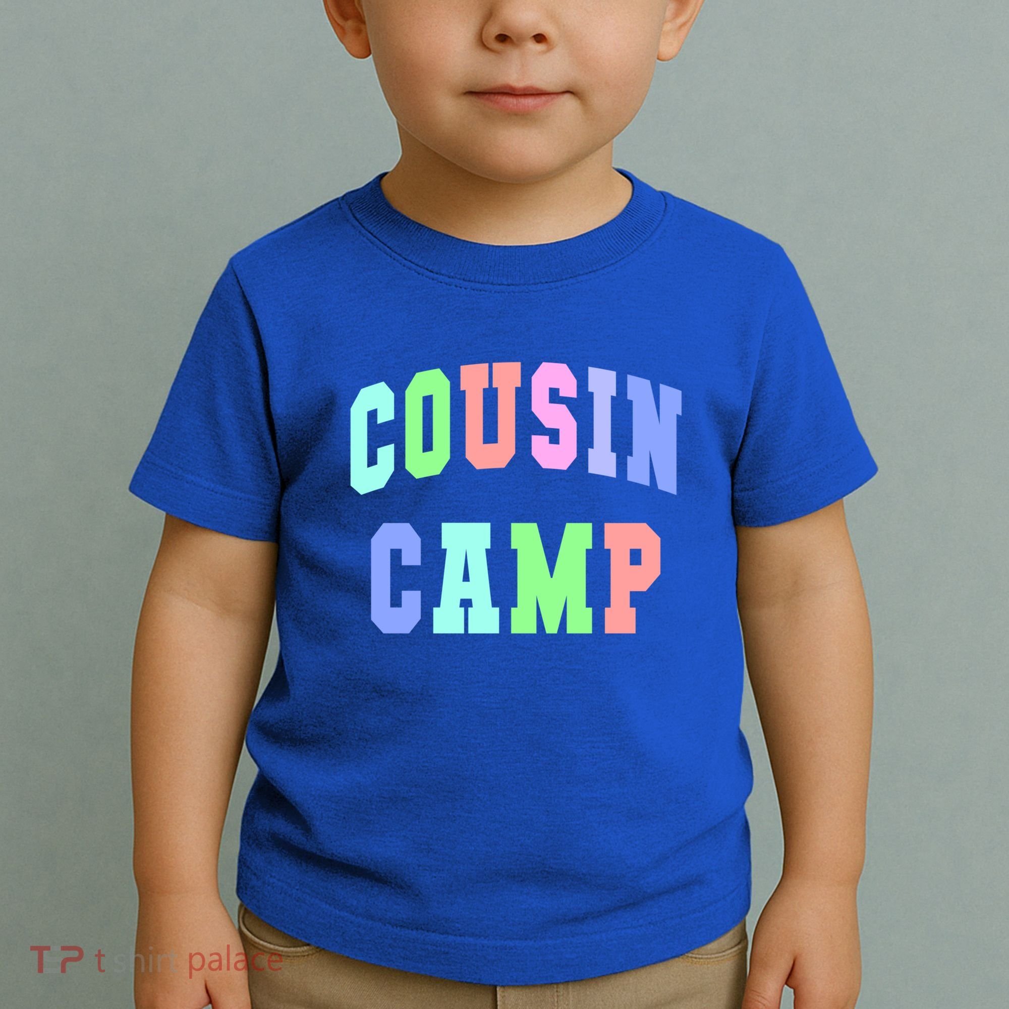 College Cousin Camp Aunt Team Family Vibes Best Ever Gift Toddler T-Shirt