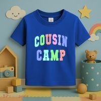 College Cousin Camp Aunt Team Family Vibes Best Ever Gift Toddler T-Shirt thumb 3
