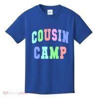 College Cousin Camp Aunt Team Family Vibes Best Ever Gift Kids T-Shirt thumb 0