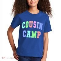 College Cousin Camp Aunt Team Family Vibes Best Ever Gift Kids T-Shirt thumb 2