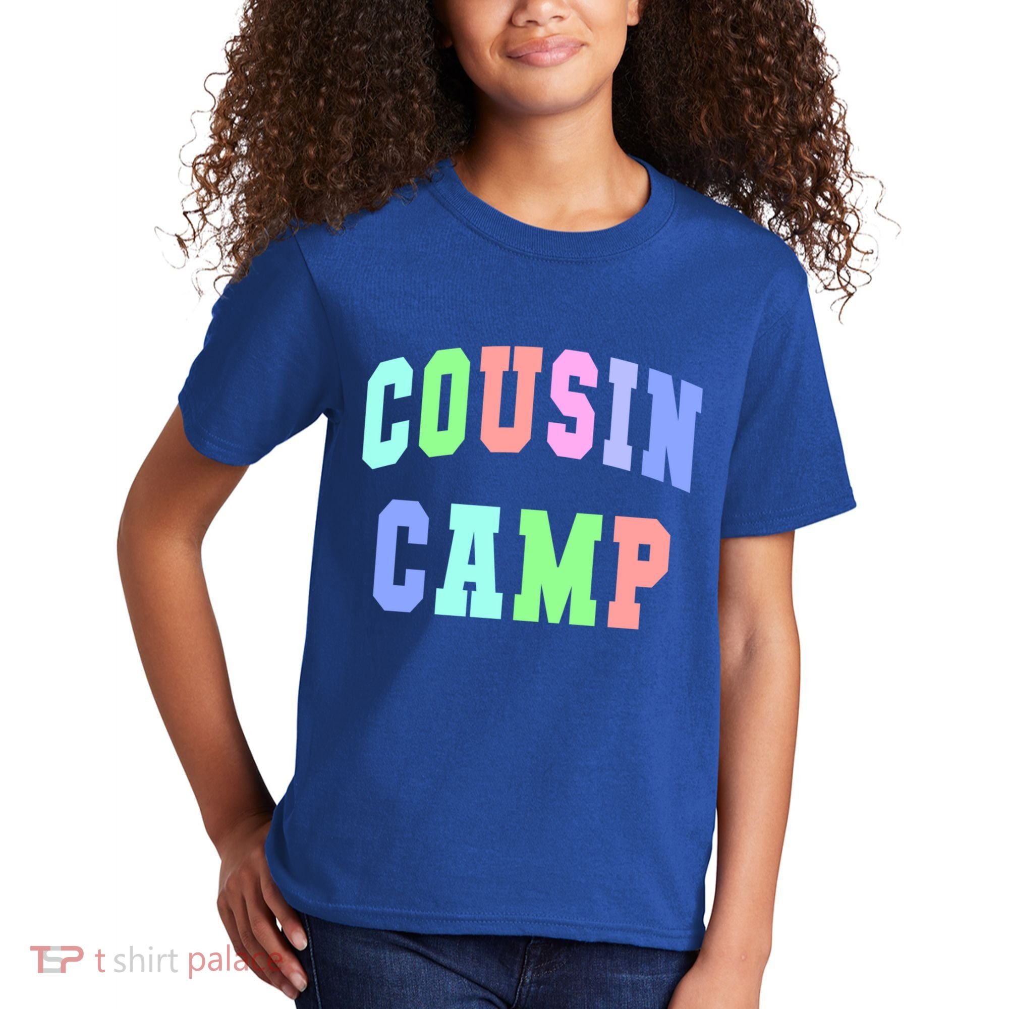 College Cousin Camp Aunt Team Family Vibes Best Ever Gift Kids T-Shirt