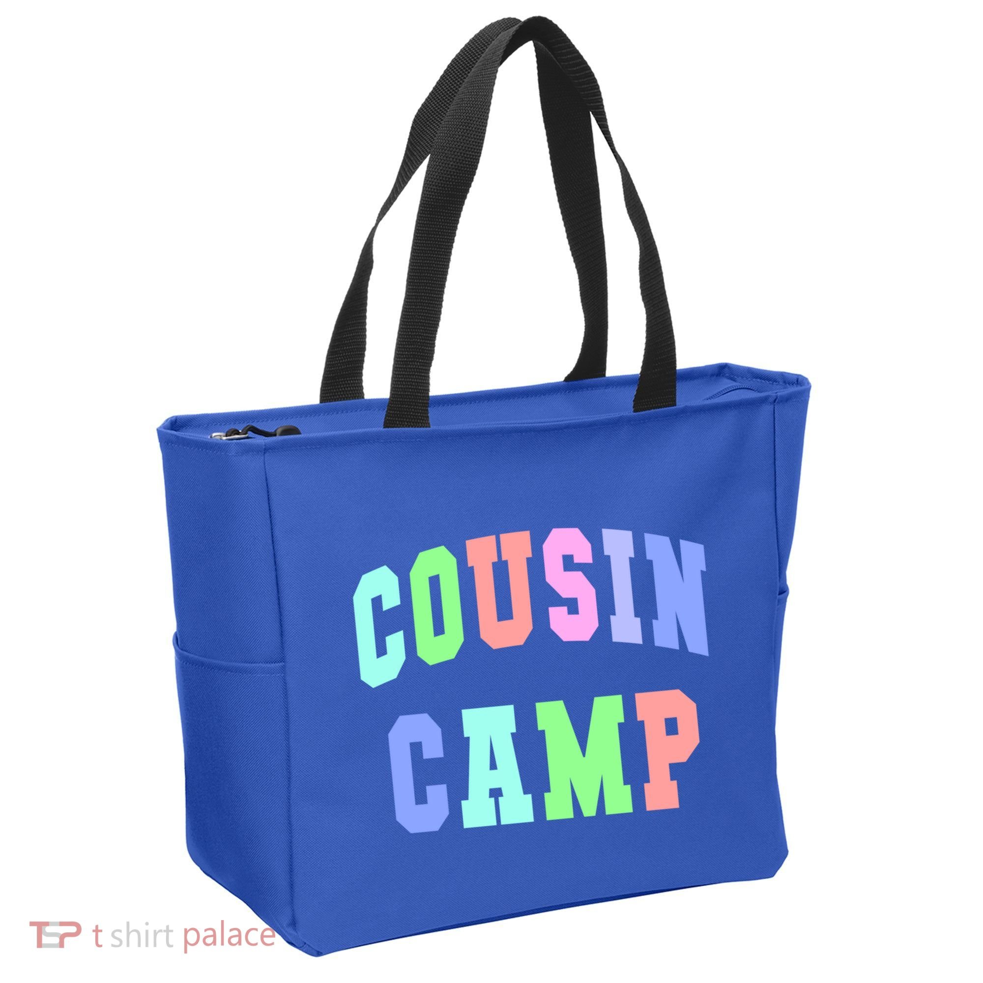 College Cousin Camp Aunt Team Family Vibes Best Ever Gift Tote Bag
