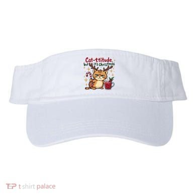Cat-titude Christmas Cat Grumpy Cattitude Meme Visor