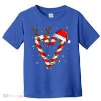 Candy Cane Crew Santa Christmas Lights Xmas Gift Toddler T-Shirt thumb 0