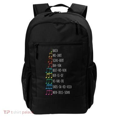 Classic Composers Classical Music Musical Notes Backpack