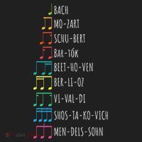 Classic Composers Classical Music Musical Notes Tumbler thumb 3