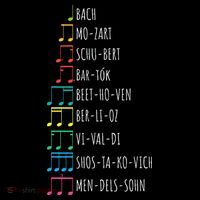 Classic Composers Classical Music Musical Notes Ornament thumb 1