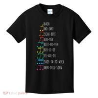 Classic Composers Classical Music Musical Notes Kids T-Shirt thumb 0