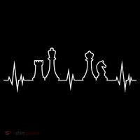 Chess, Chess Club, Chess Heartbeat Hoodie thumb 7