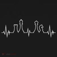 Chess, Chess Club, Chess Heartbeat Polo thumb 3