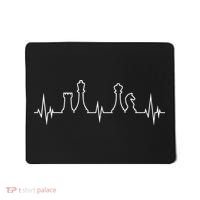 Chess, Chess Club, Chess Heartbeat Mousepad thumb 0