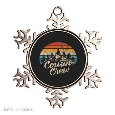 Cousin Crew Camping Outdoor Sunset Summer Camp Ornament