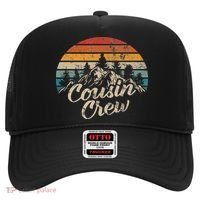 Cousin Crew Camping Outdoor Sunset Summer Camp Hat thumb 0