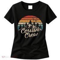 Cousin Crew Camping Outdoor Sunset Summer Camp Women's T-Shirt thumb 0