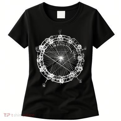 Coltrane Chord Changes Mandala Jazz Musician Women's T-Shirt