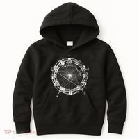 Coltrane Chord Changes Mandala Jazz Musician Kids Hoodie thumb 0