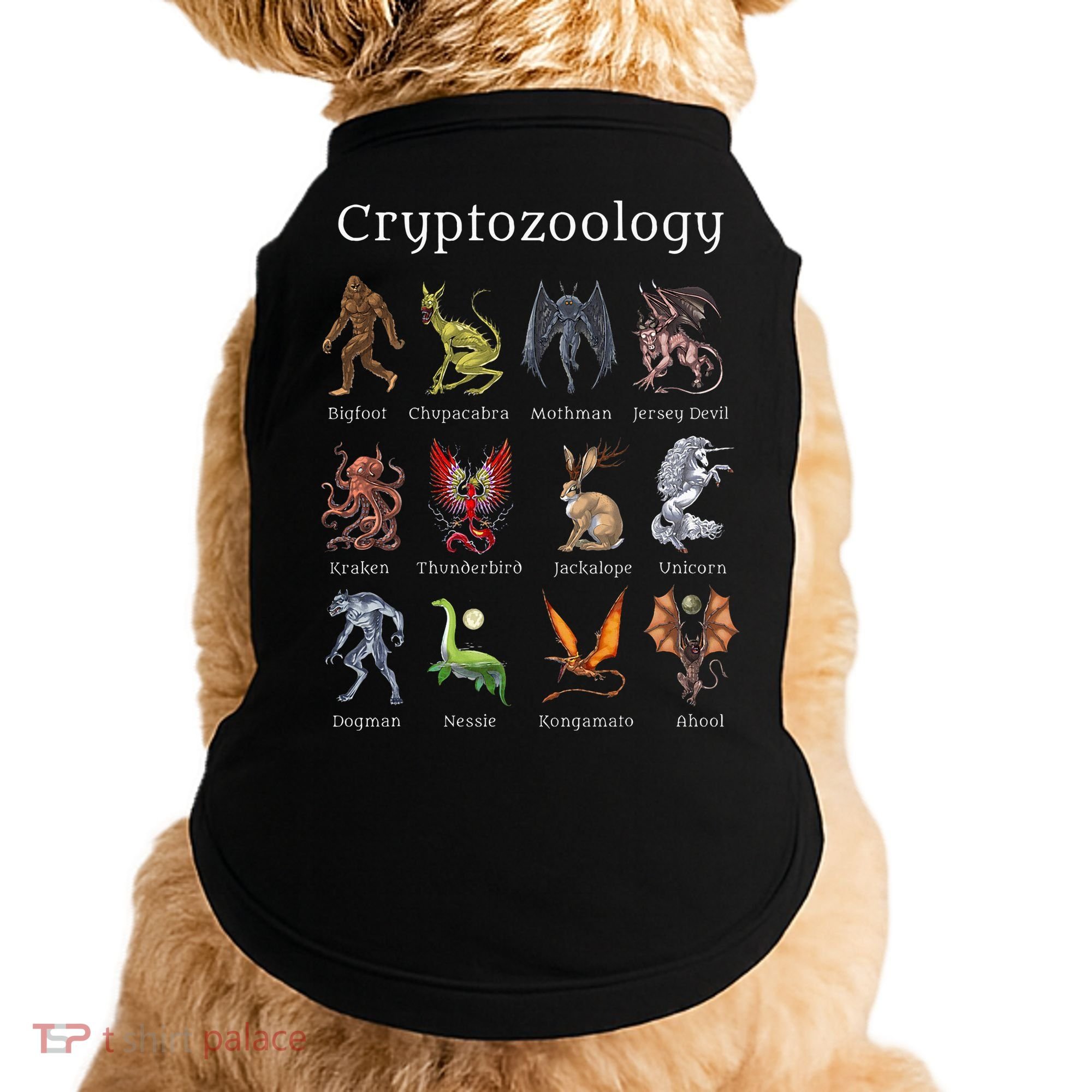 Cryptozoology Cryptid Creatures Fantasy Mythical Monsters Doggie Tank