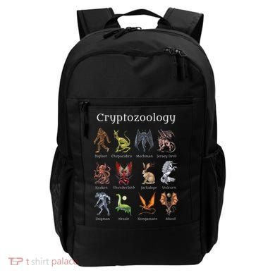 Cryptozoology Cryptid Creatures Fantasy Mythical Monsters Backpack