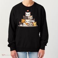 Cat Cute Cats Anime Kawaii Women's Sweatshirt thumb 0