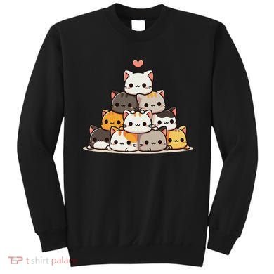 Cat Cute Cats Anime Kawaii Sweatshirt