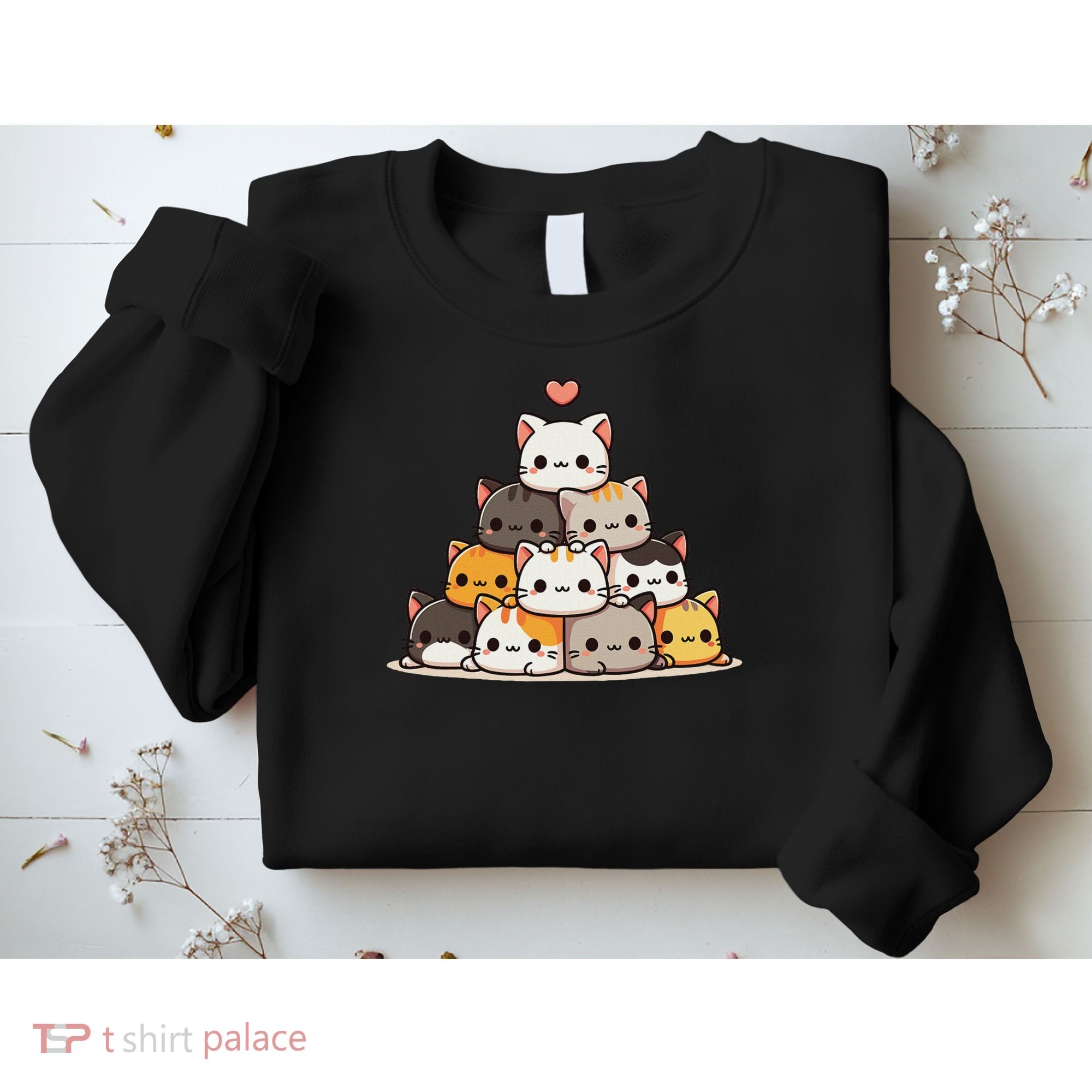 Cat Cute Cats Anime Kawaii Sweatshirt