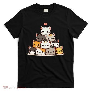 Cat Cute Cats Anime Kawaii T-Shirt